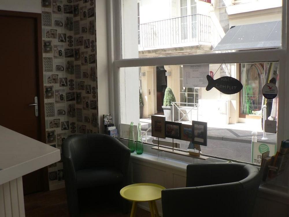 Hotel Les Alizes Biarritz Exterior foto