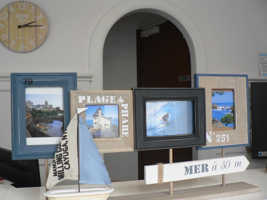 Hotel Les Alizes Biarritz Exterior foto
